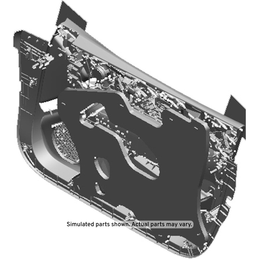 GM Genuine Parts Sangria Front Driver Side Door Trim
