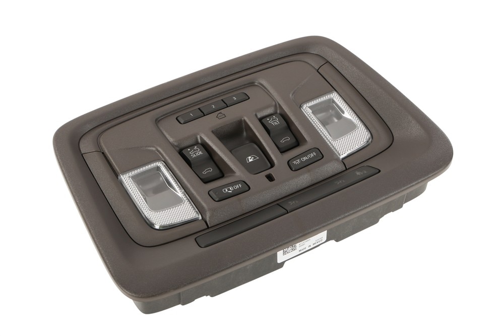 GM Genuine Parts Very Dark Atmosphere Roof Console