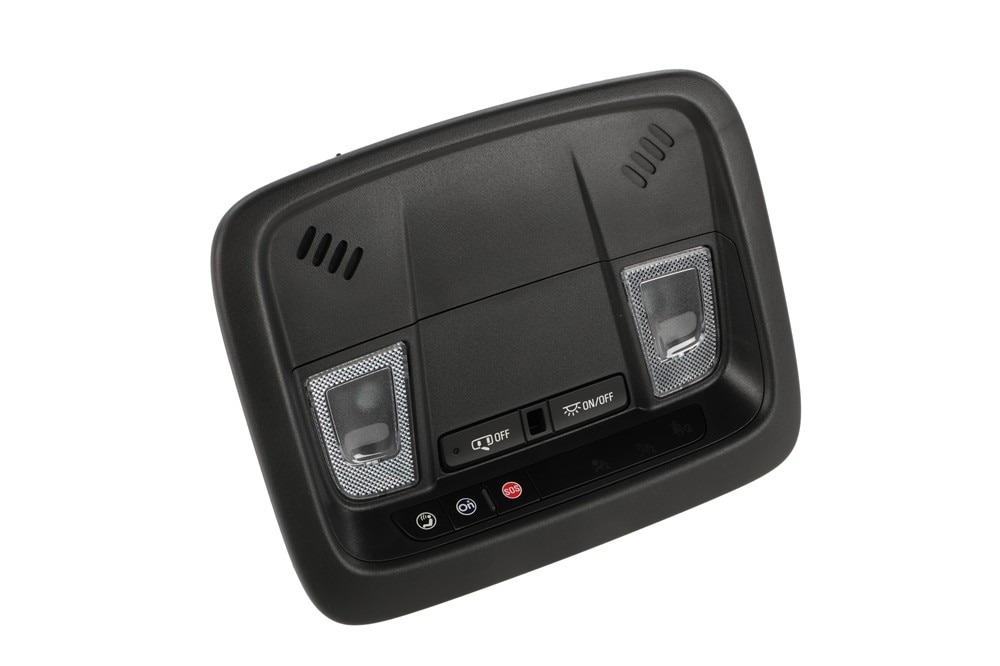 GM Genuine Parts Black Roof Console