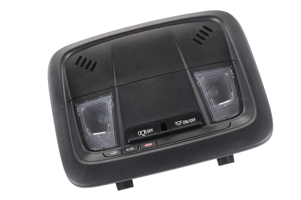 GM Genuine Parts Black Roof Console