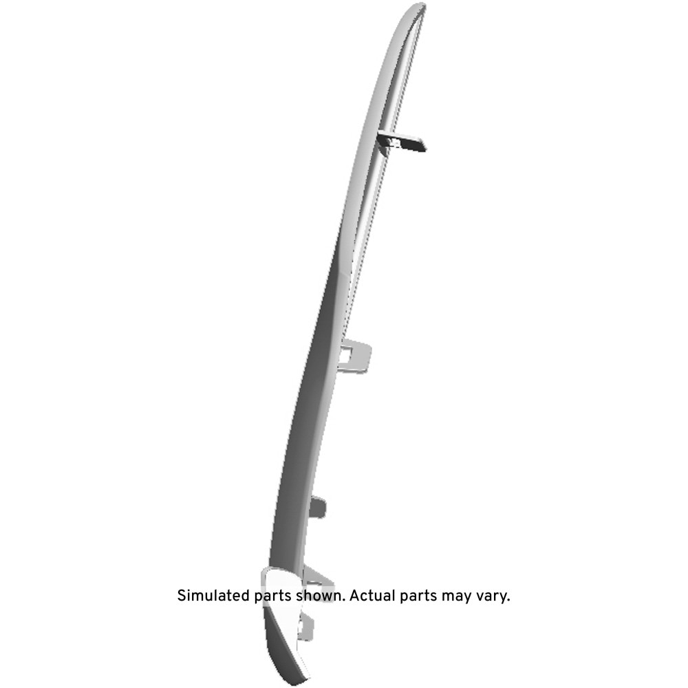 GM Genuine Parts Bright Chrome Driver Side Front Bumper Fascia Upper Molding