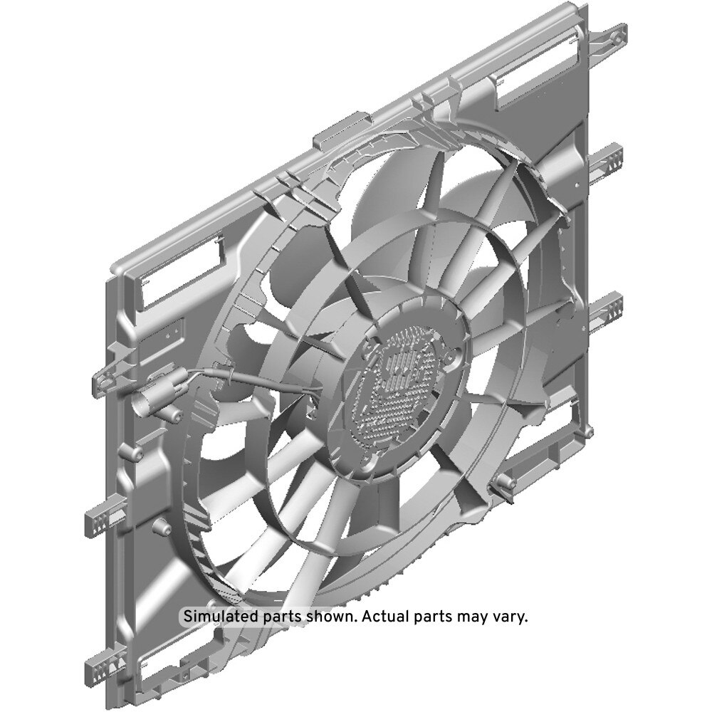 GM Genuine Parts Engine Cooling Fan