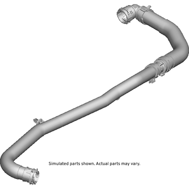 GM Genuine Parts Charge Air Cooler Coolant Hose