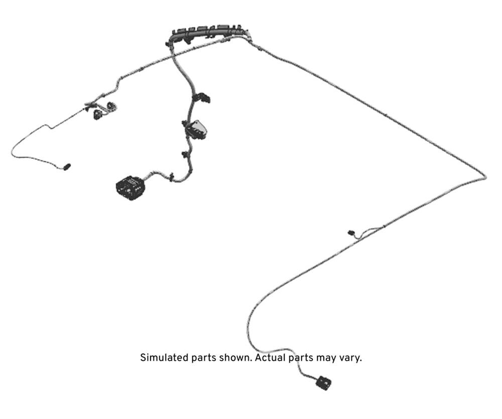 GM Genuine Parts Dome Lamp Wiring Harness