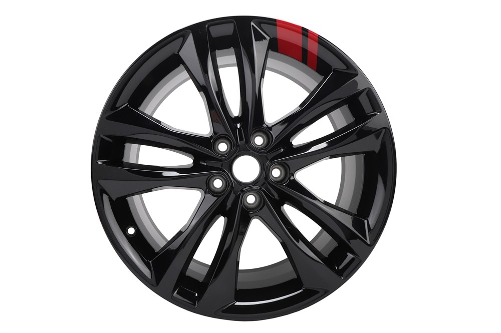 GM Genuine Parts Black 19x8.5in Aluminum Front and Rear Wheel