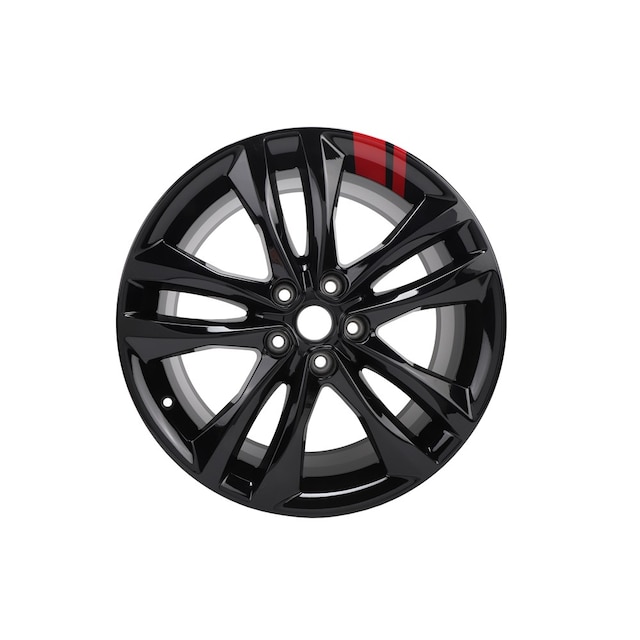 GM Genuine Parts Black 19x8.5in Aluminum Front and Rear Wheel