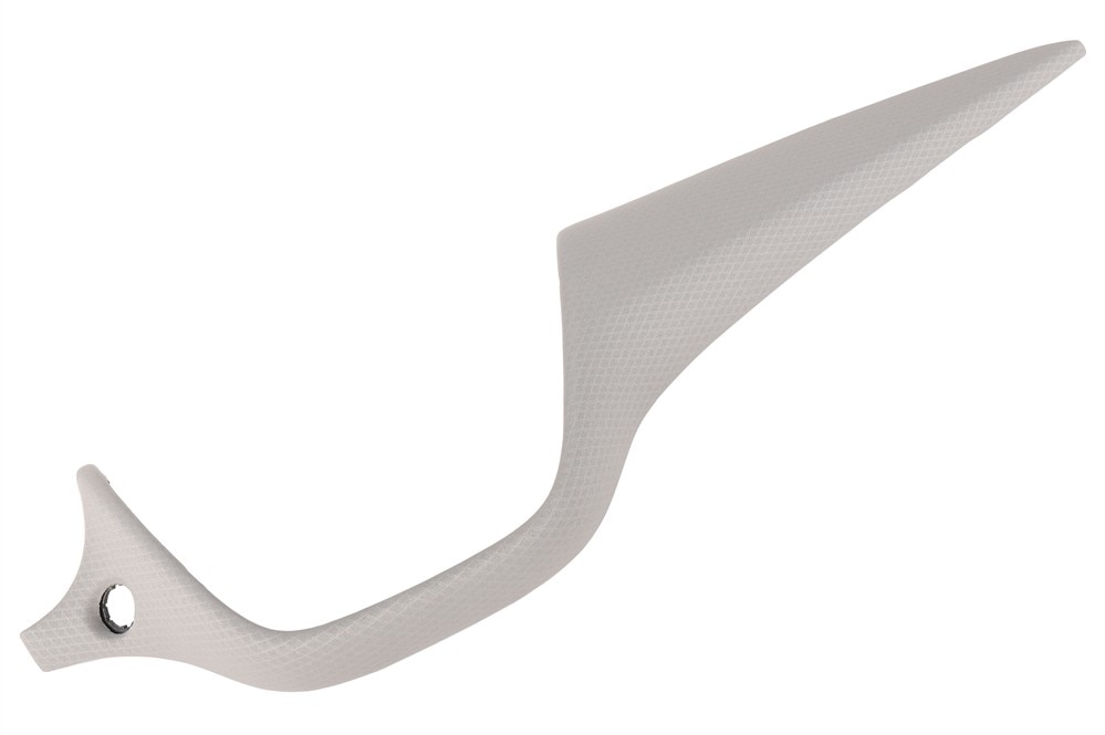 GM Genuine Parts Medium Ash Gray Passenger Side Instrument Panel Center Trim Pad