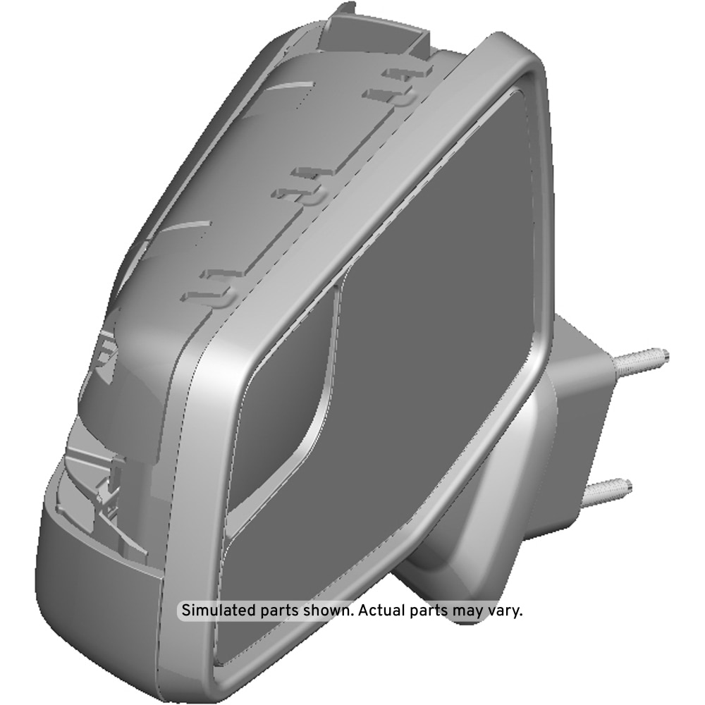 GM Genuine Parts Driver Side Mirror without Cover