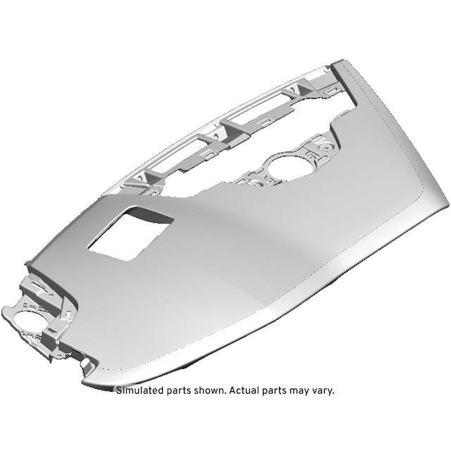 GM Genuine Parts Maple Sugar Instrument Panel Instrument Cluster Hood