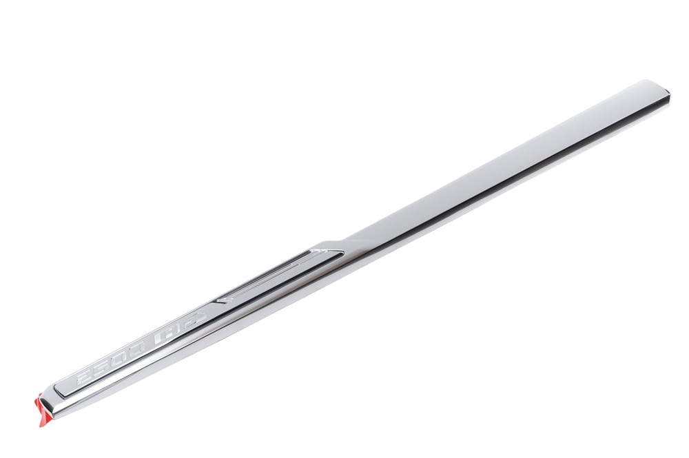 GM Genuine Parts Galvano Silver Front Driver Side Door Molding