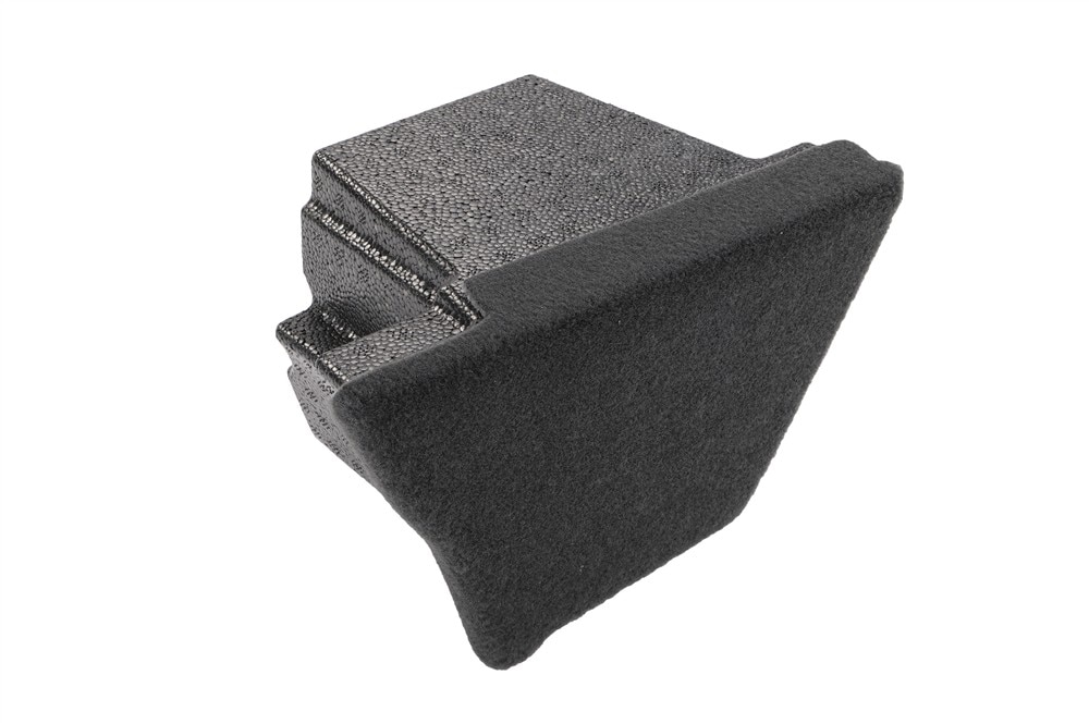 GM Genuine Parts Black Rear Compartment Floor Stowage Passenger Side Trim Compartment