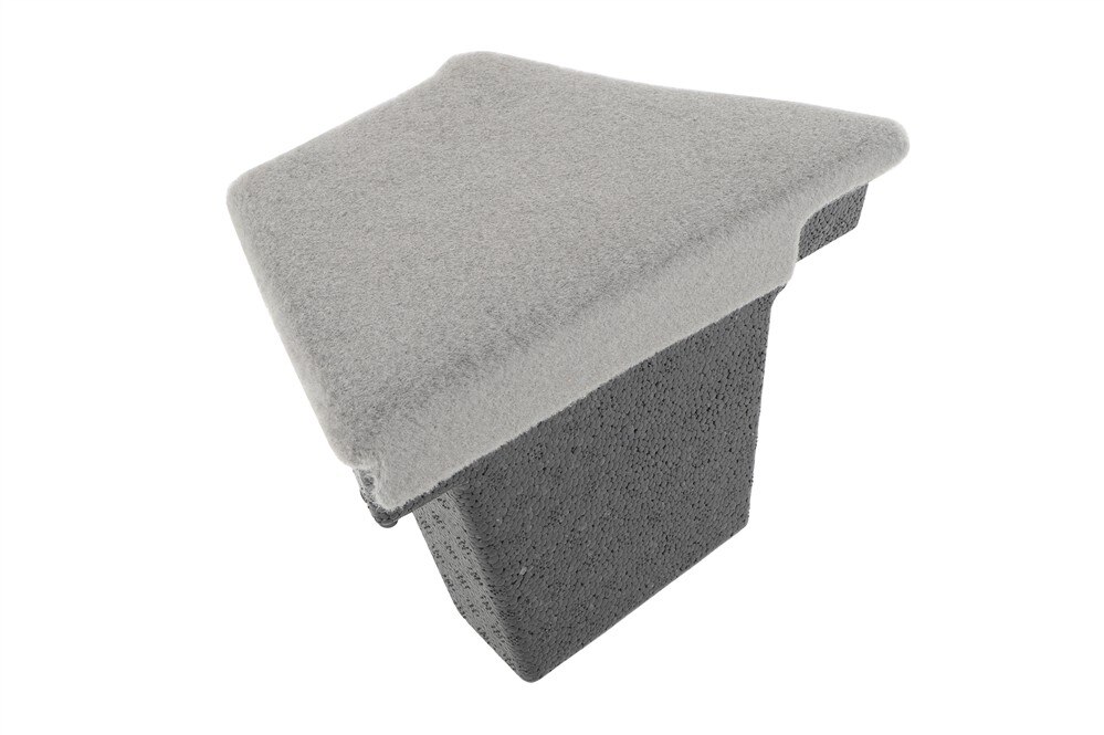 GM Genuine Parts Titanium Rear Passengers Side Compartment Floor Stow Trim