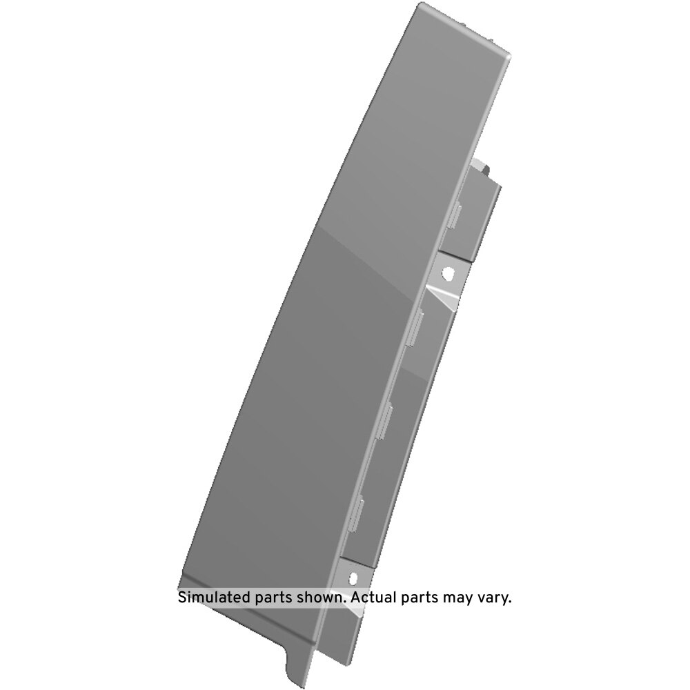 GM Genuine Parts Rear Driver Side Door Window Frame Front Applique