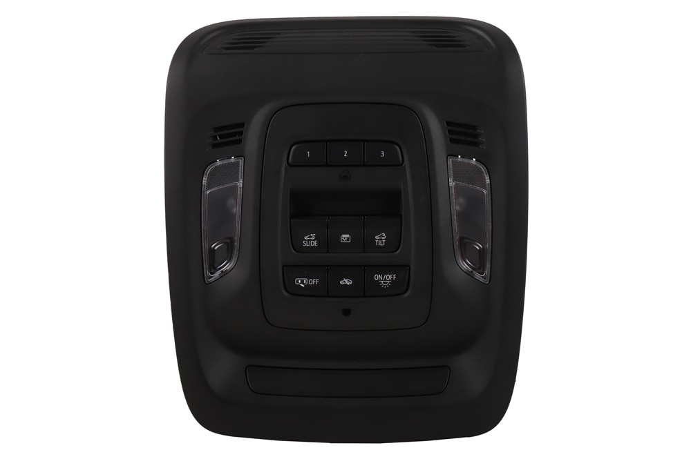 GM Genuine Parts Black Roof Console