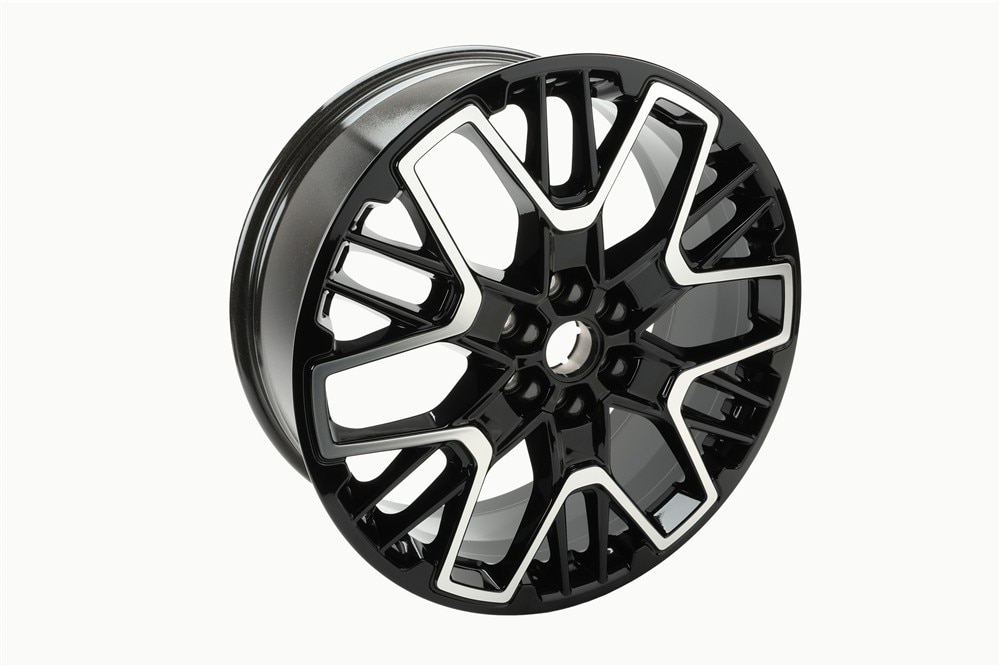 GM Genuine Parts 21x8.5 Aluminum Design 9 Front and Rear Wheel
