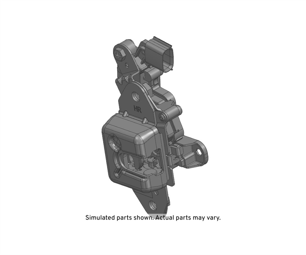 GM Genuine Parts Passenger Side Pickup Box Tailgate Latch (Programming Required)