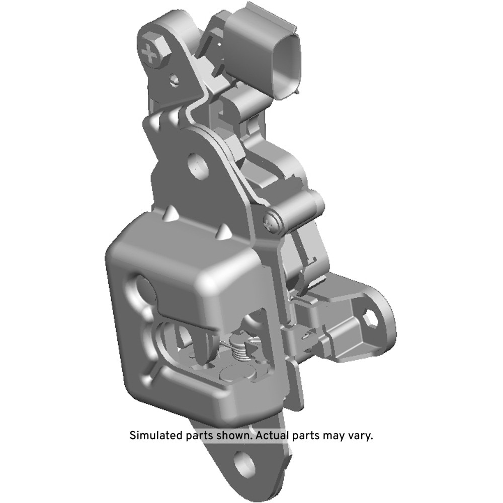 GM Genuine Parts Passenger Side Pickup Box Auxiliary Tailgate Latch (Programming Required)