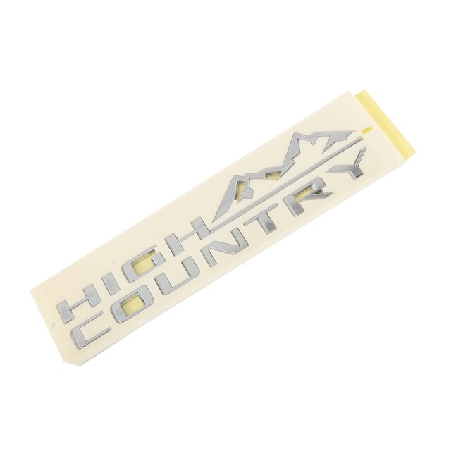 GM Genuine Parts Bright Chrome Front Side Door Vehicle Name Plate