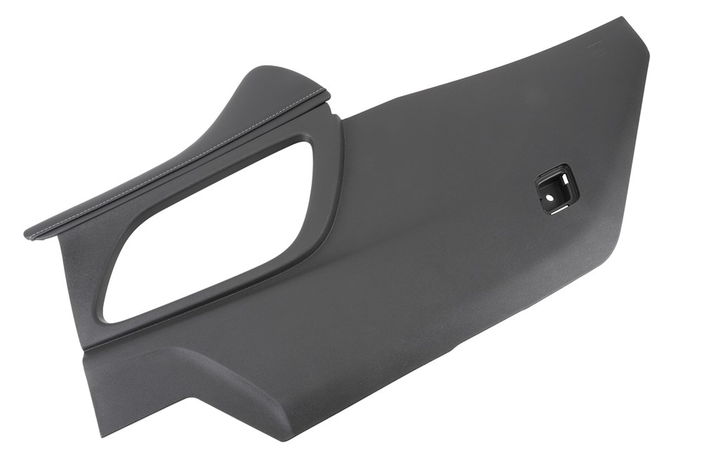 GM Genuine Parts Black Passenger Side Front Floor Console Extension Panel
