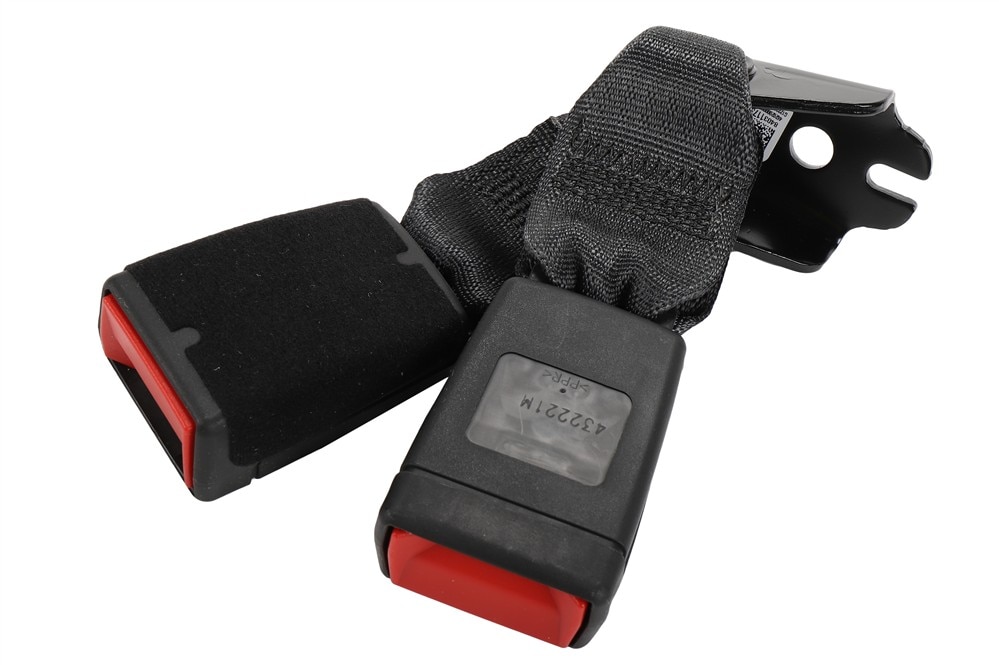 GM Genuine Parts Jet Black Rear Driver Side Seat Belt Buckle