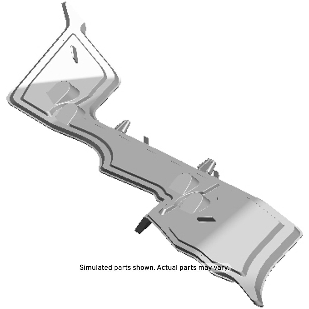 GM Genuine Parts Driver Side Body Lock Pillar Lower Baffle
