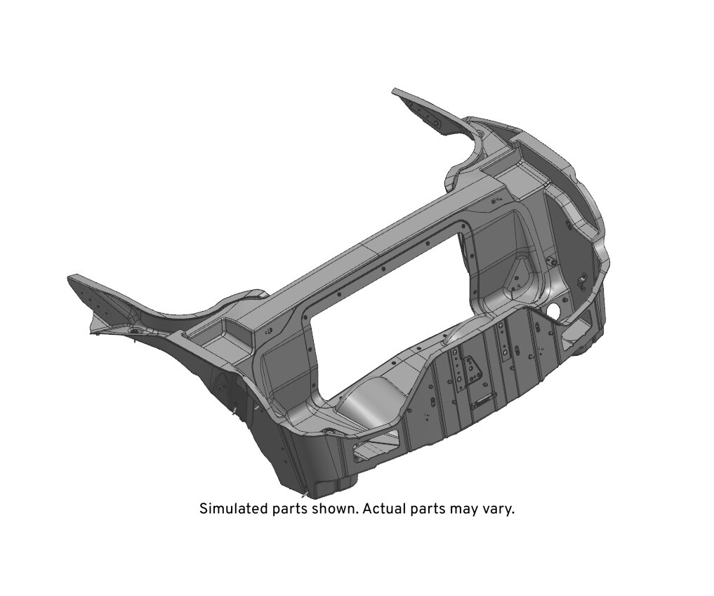 GM Genuine Parts Rear Compartment Panel
