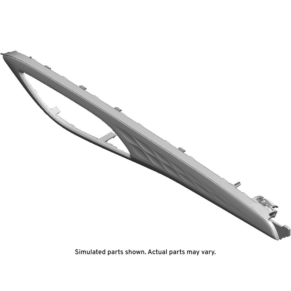 GM Genuine Parts Agallocha Front Passenger Side Door Trim Panel Applique