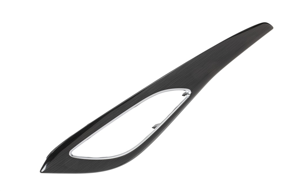 GM Genuine Parts Glam Wood Rear Passenger Side Door Trim Panel Applique