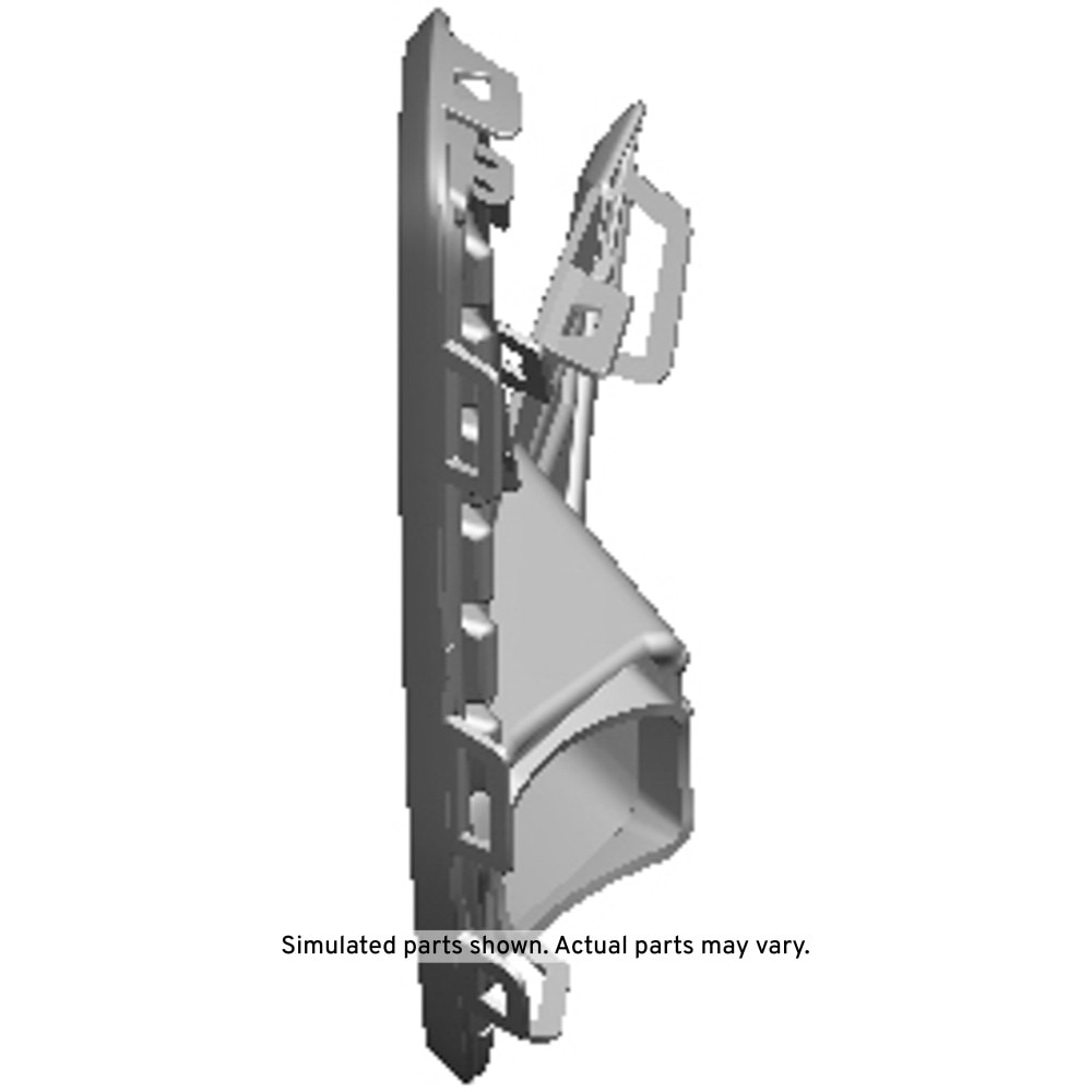 GM Genuine Parts Black Front Driver Side Fog Lamp Opening Cover