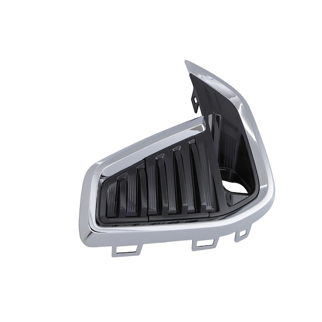 GM Genuine Parts Bright Chrome Front Passenger Side Fog Lamp Opening Cover