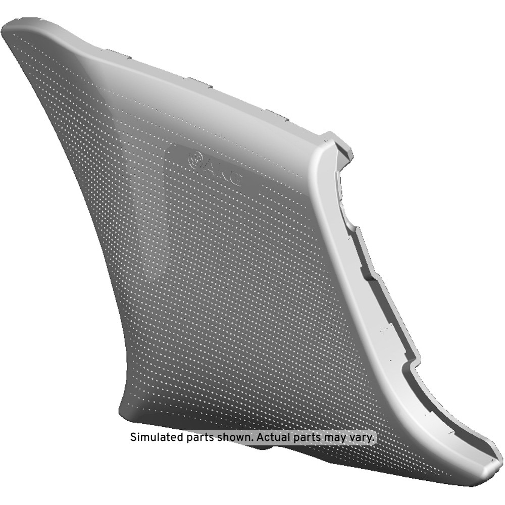 GM Genuine Parts Smokey Brush Radio Front Passenger Side Door Upper Speaker Grille