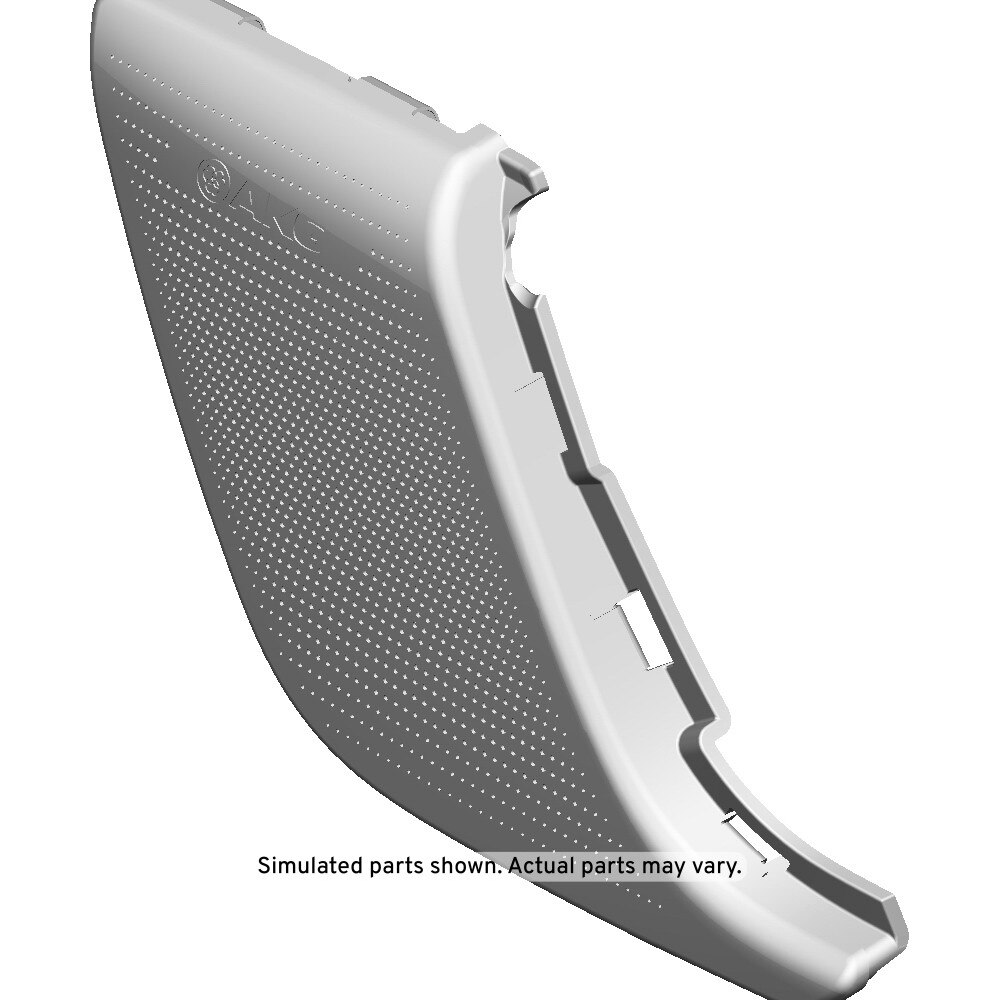GM Genuine Parts Smokey Brush Radio Rear Passenger Side Door Upper Speaker Grille