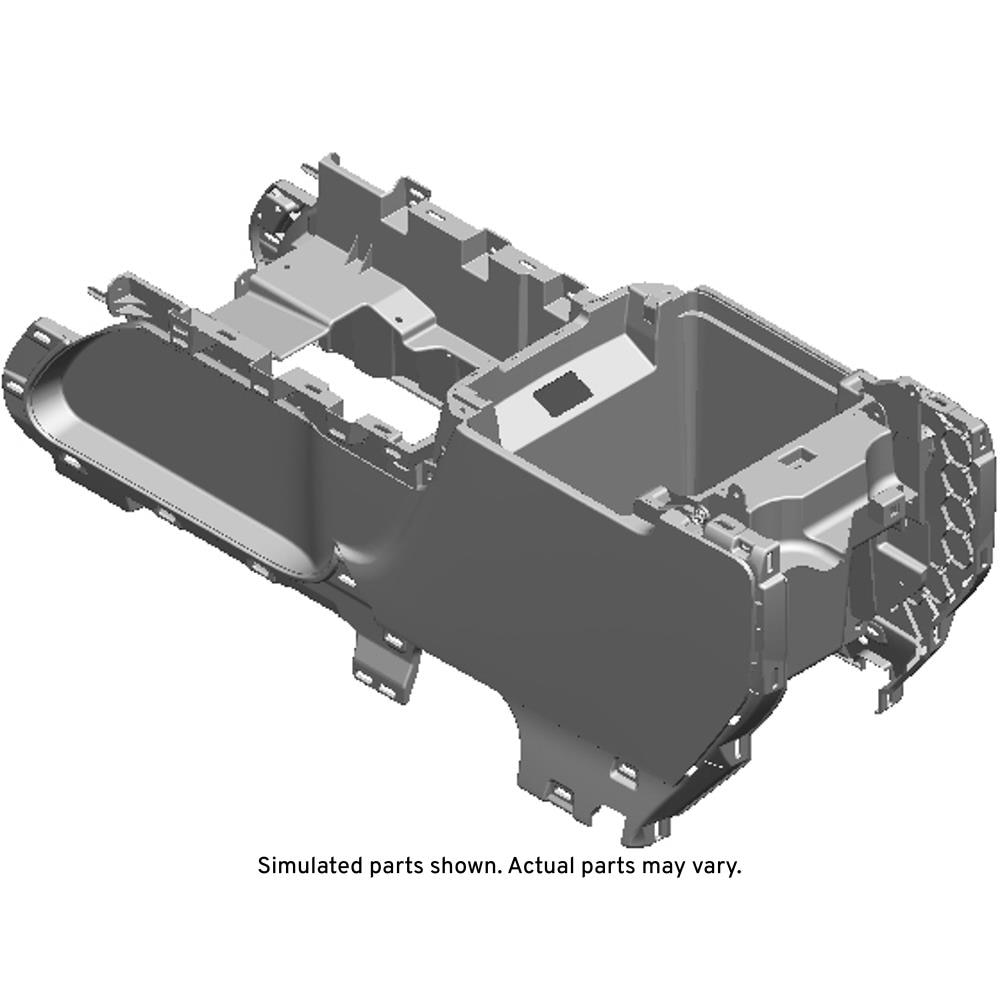 GM Genuine Parts Dark Atmosphere Front Floor Console Carrier