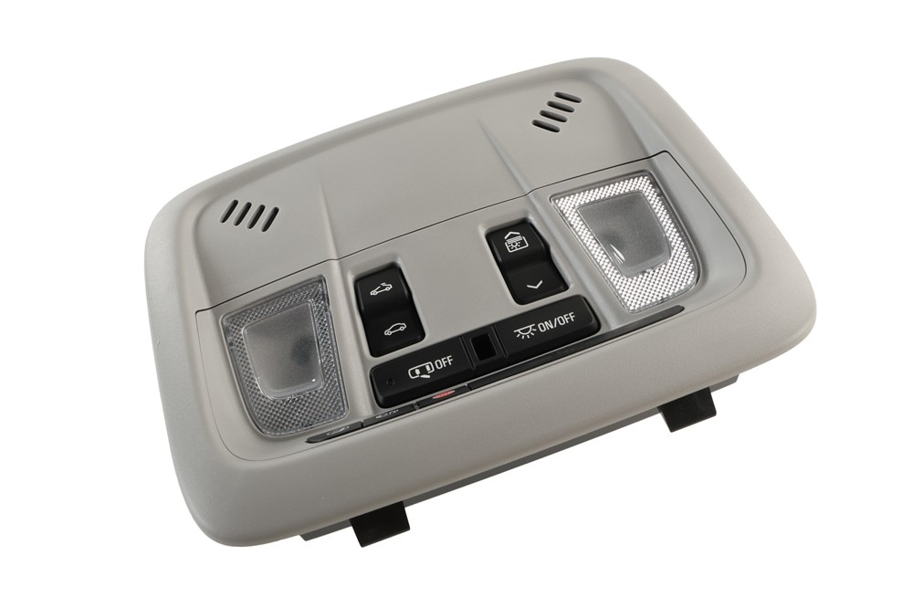 GM Genuine Parts Light Ash Gray Roof Console