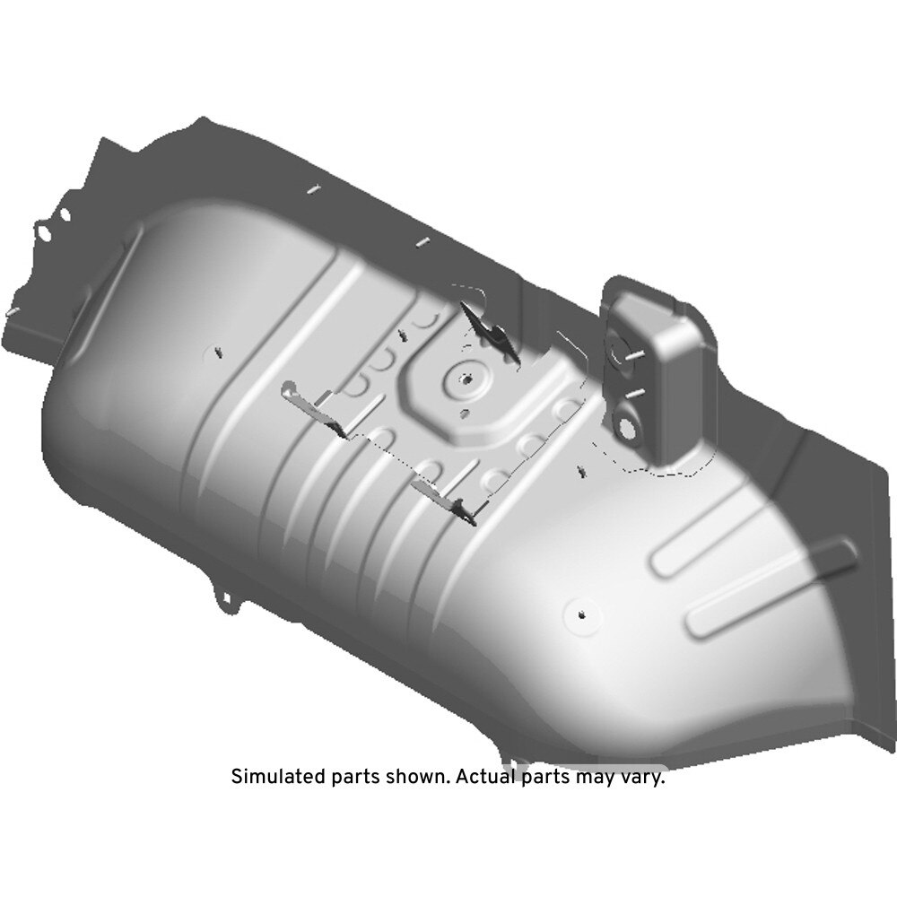 GM Genuine Parts Rear Passenger Side Wheelhouse Inner Panel