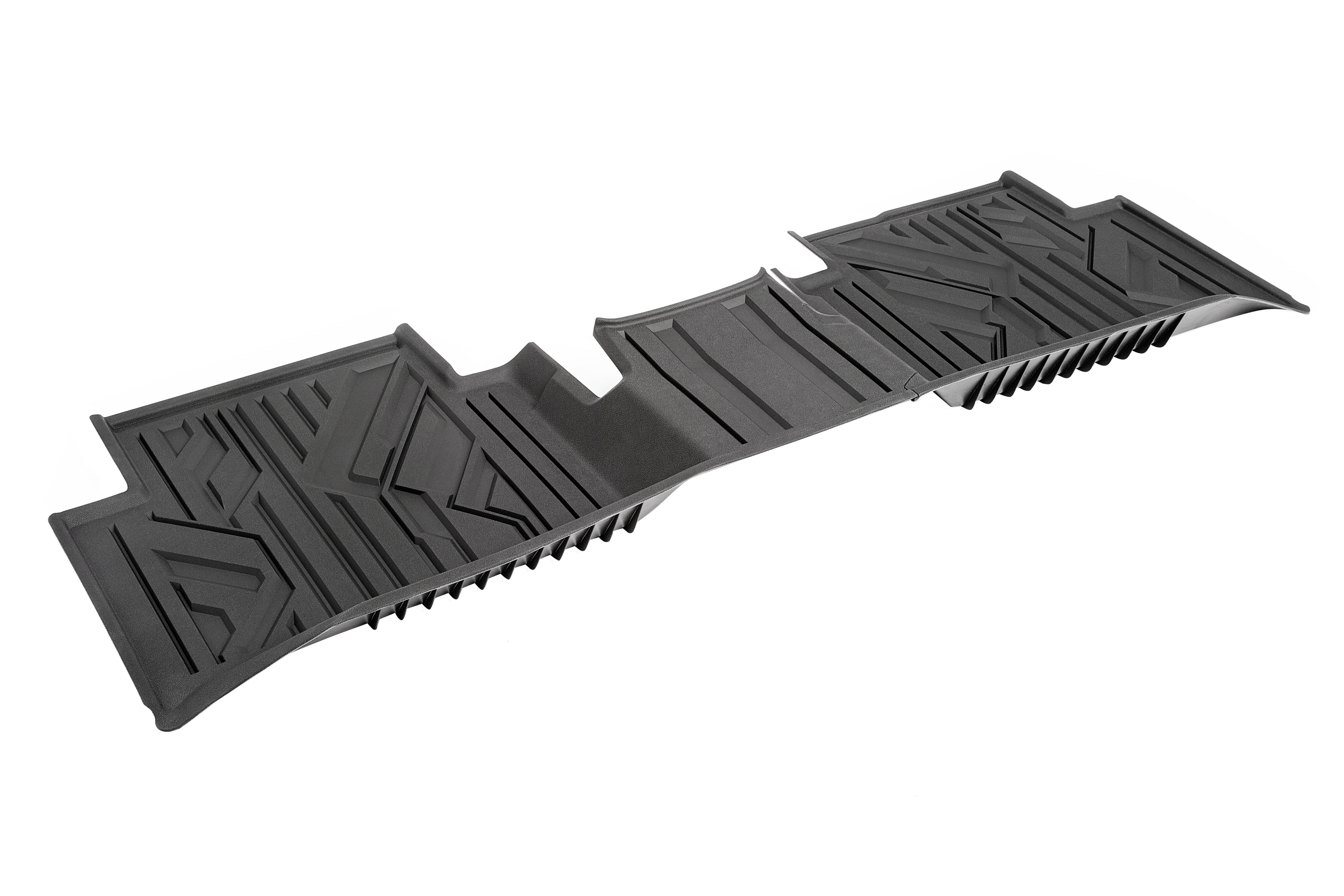 Crew Cab Second-Row Interlocking Premium All-Weather Floor Liner