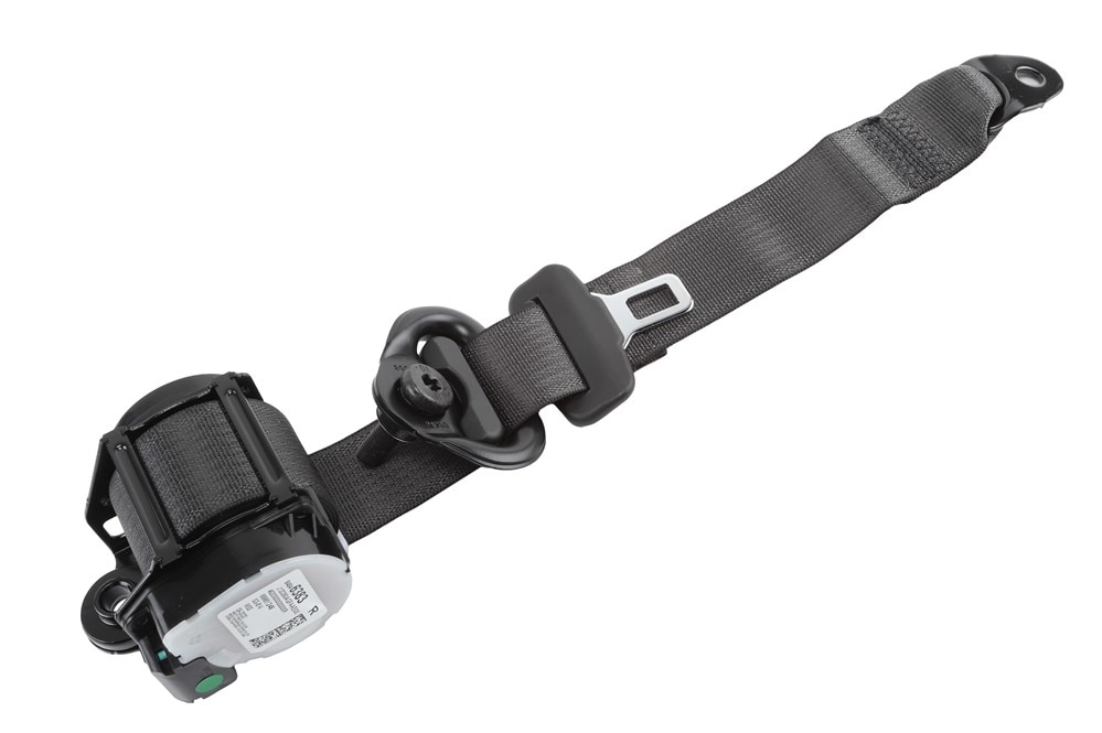 GM Genuine Parts Black Rear Passenger Side Seat Belt Retractor Kit