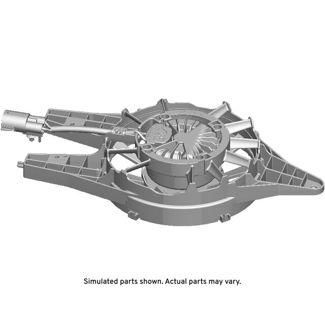 GM Genuine Parts Driver Side Auxiliary Engine Cooling Fan