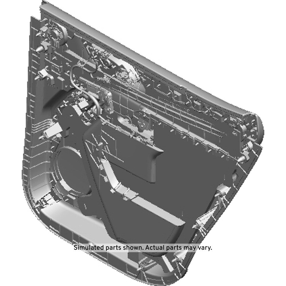GM Genuine Parts Atmosphere Rear Driver Side Door Trim