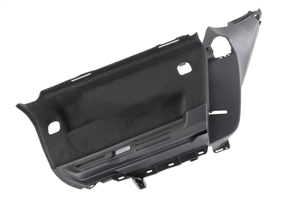 GM Genuine Parts Black Passenger Side Quarter Lower Rear Trim Panel