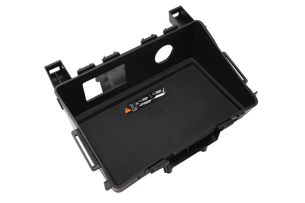 GM Genuine Parts Black Front Floor Console Front Compartment