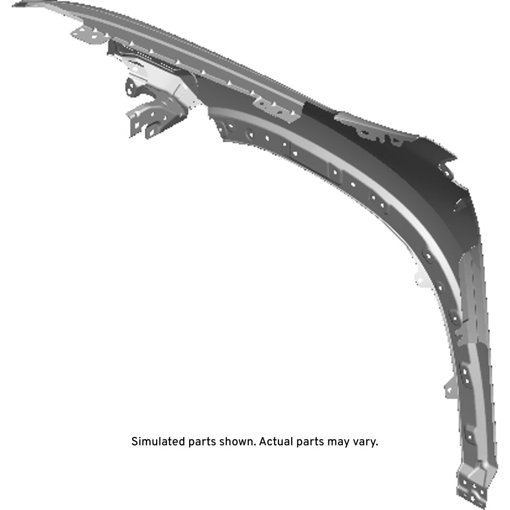 GM Genuine Parts Front Passenger Side Fender