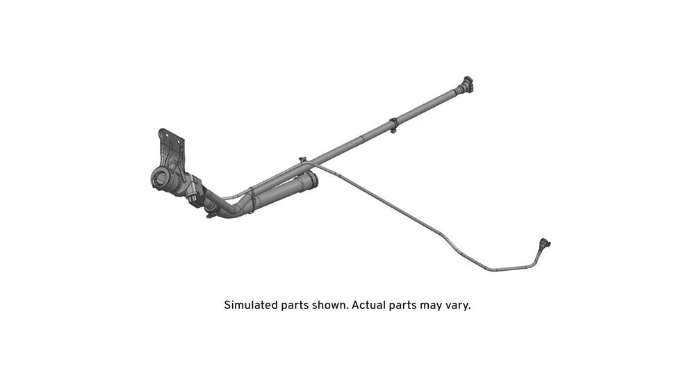 GM Genuine Parts Fuel Tank Filler Pipe