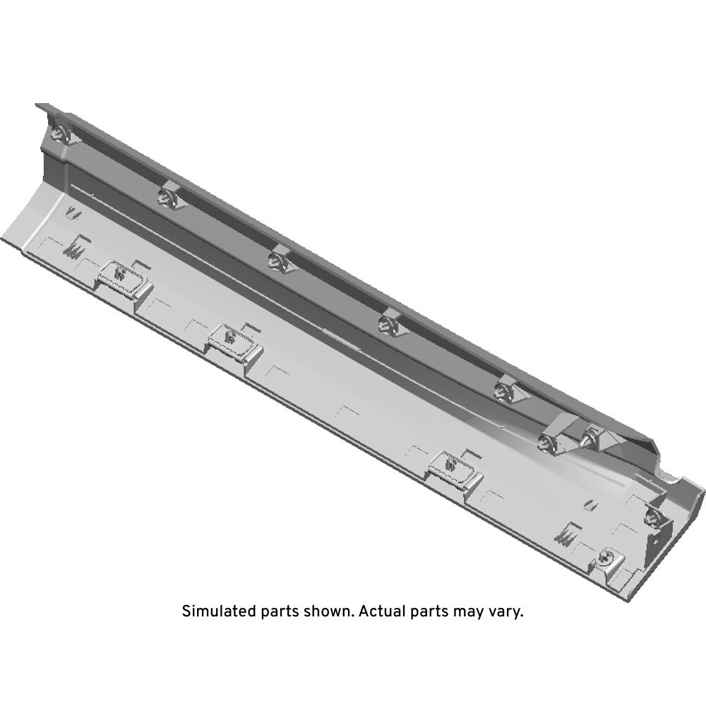 GM Genuine Parts Passenger Side Rocker Panel Rear Molding