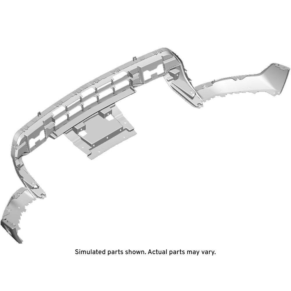 GM Genuine Parts Front Bumper Lower Fascia