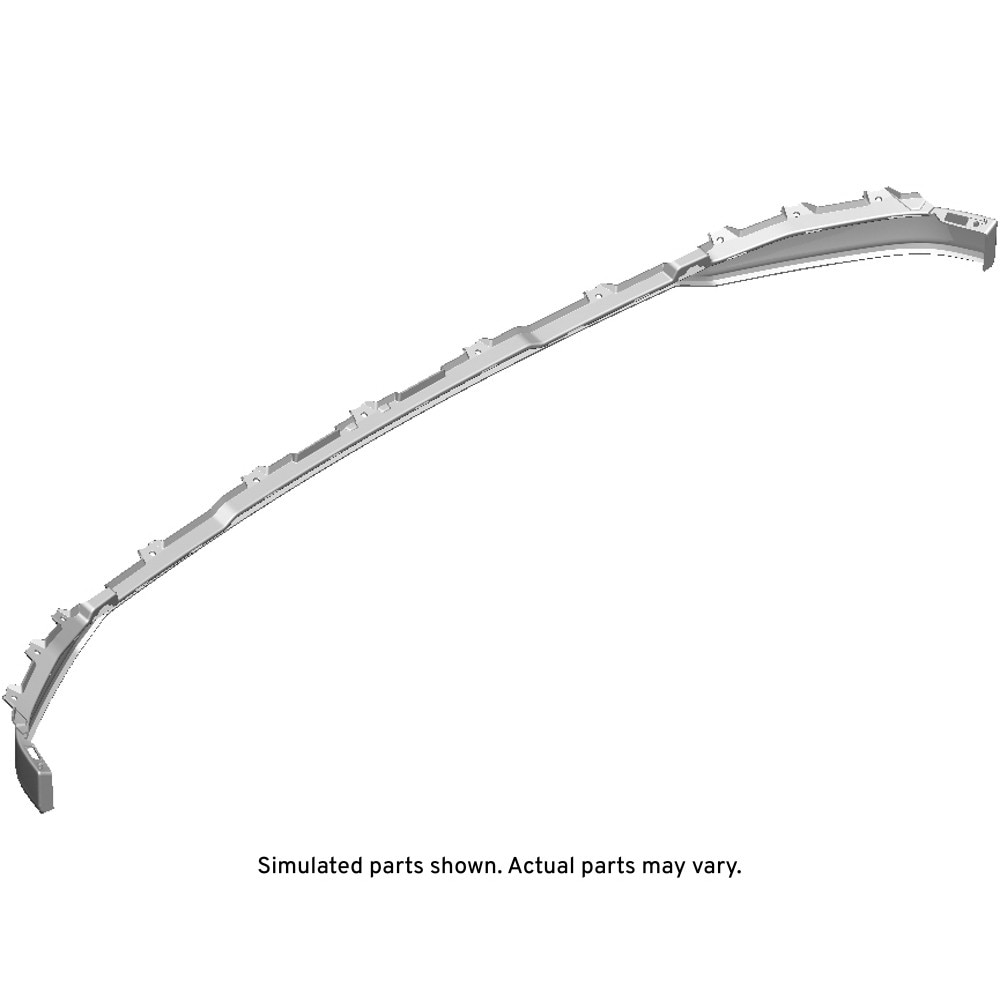 GM Genuine Parts Front Bumper Fascia Center Air Deflector