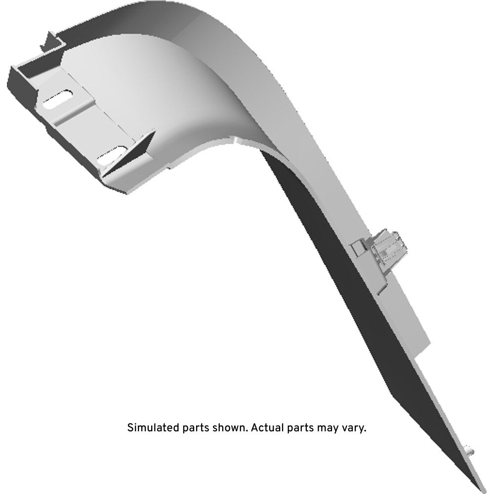 GM Genuine Parts Gideon Passenger Side Liftgate Upper Side Trim Finish Panel