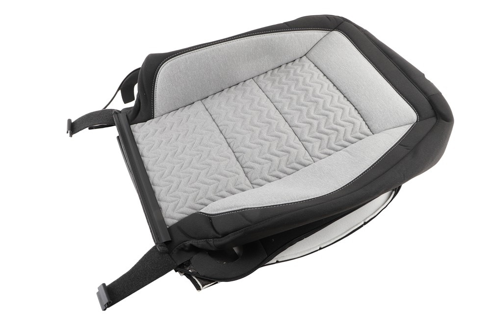 GM Genuine Parts Gray Heathered Front Passenger Side Seat Back Cover