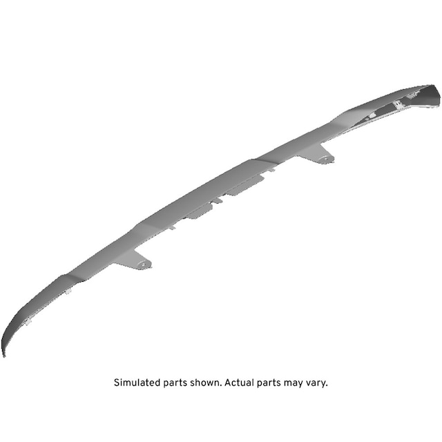 GM Genuine Parts Vader Chrome Hood Front Molding