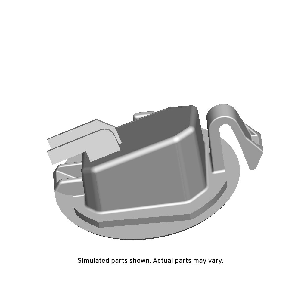 GM Genuine Parts Passenger Side Exterior Flood Lamp